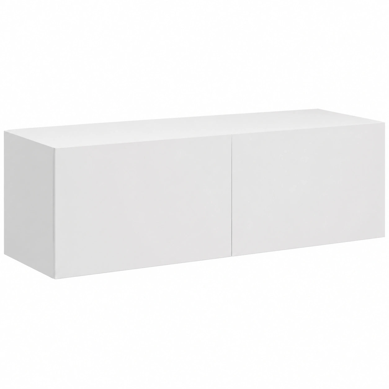 Ensemble Mural TV avec ¨¦clairage LED et Rangement Flottant