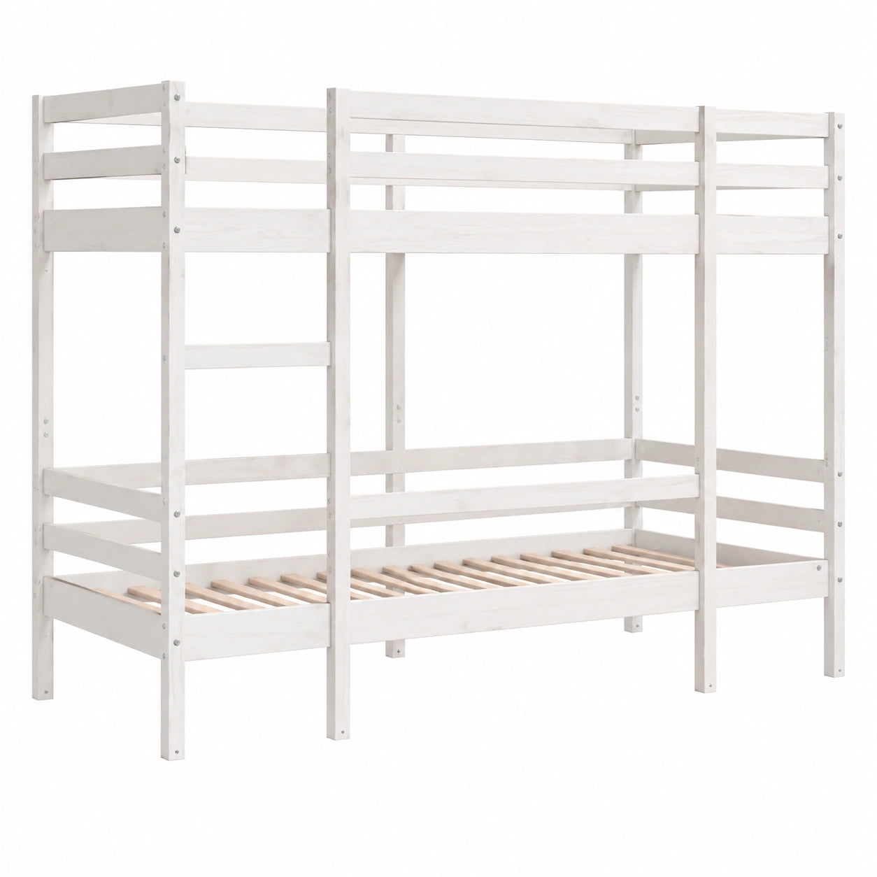 Lit superpos¨¦ en bois de pin pour enfants 75x190 cm