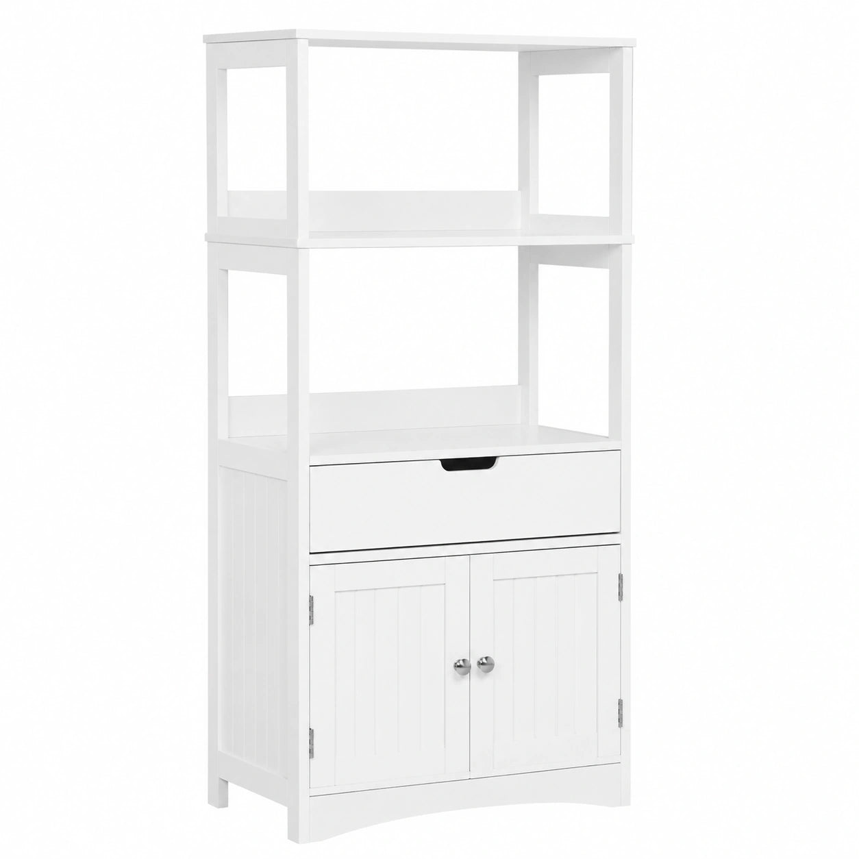 Armoire de Salle de Bain avec Portes et ¨¦tag¨¨res