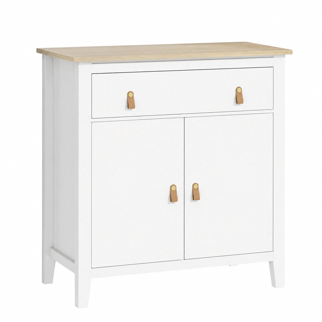 Buffet moderne avec tiroir et ¨¦tag¨¨re r¨¦glable pour salle ¨¤ manger