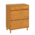 Meuble de Rangement ¨¤ Chaussures avec ¨¦tag¨¨res et Tiroir en Ch¨ºne