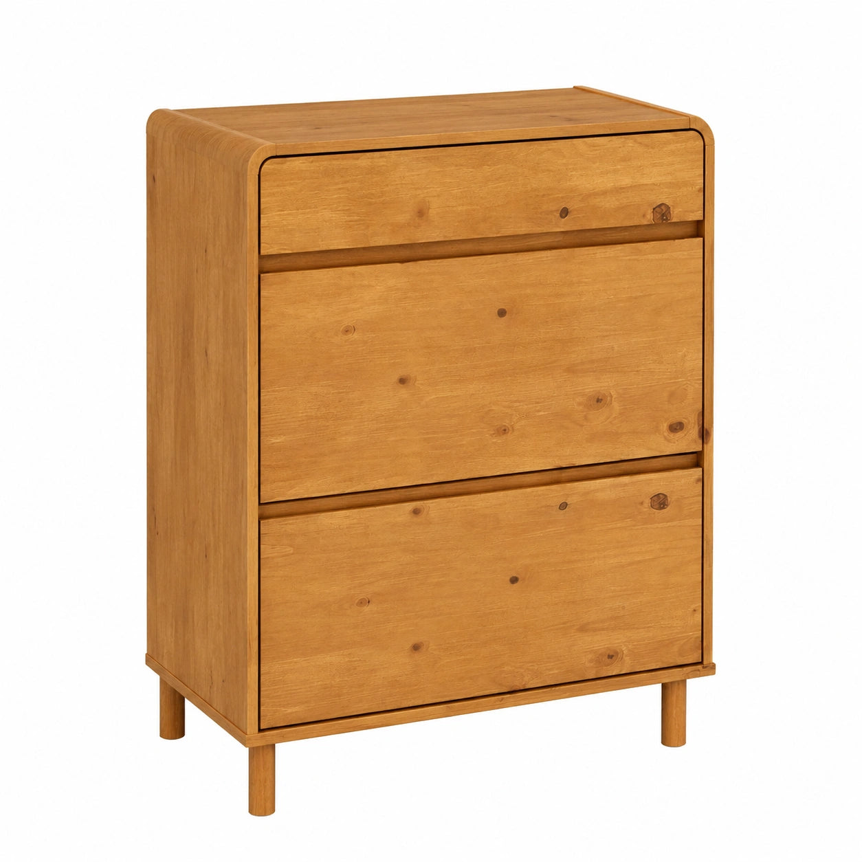 Meuble de Rangement ¨¤ Chaussures avec ¨¦tag¨¨res et Tiroir en Ch¨ºne