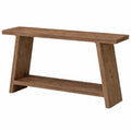 Console en bois massif avec rangement pour int¨¦rieur