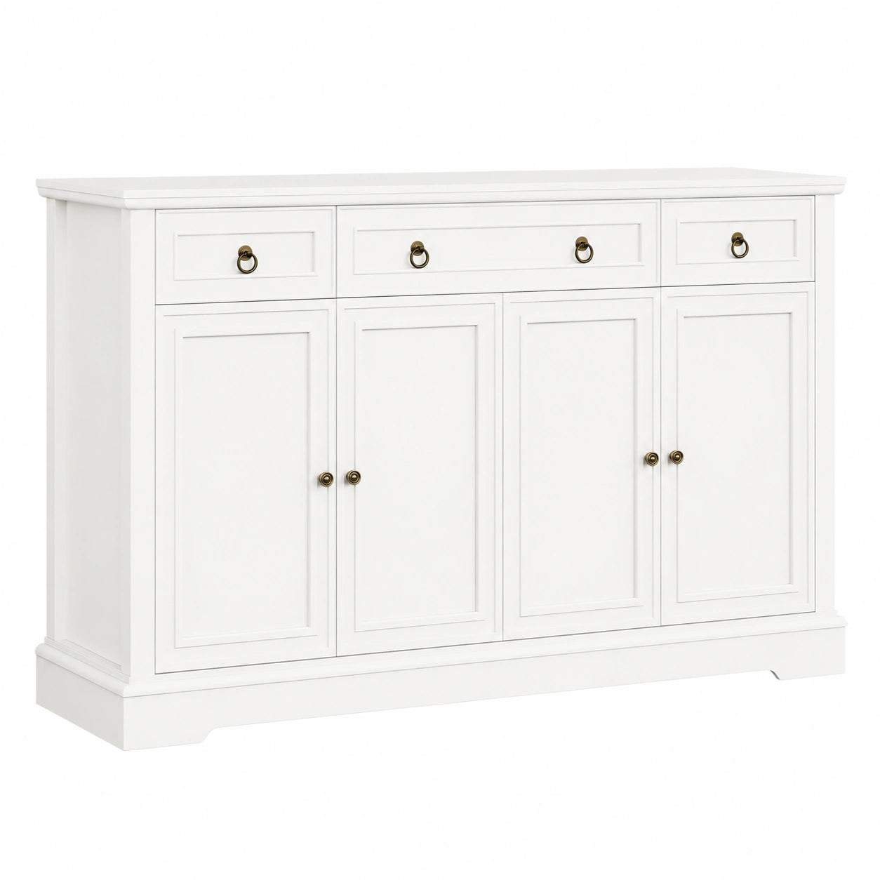 Buffet de Cuisine avec ¨¦tag¨¨re R¨¦glable et Tiroirs