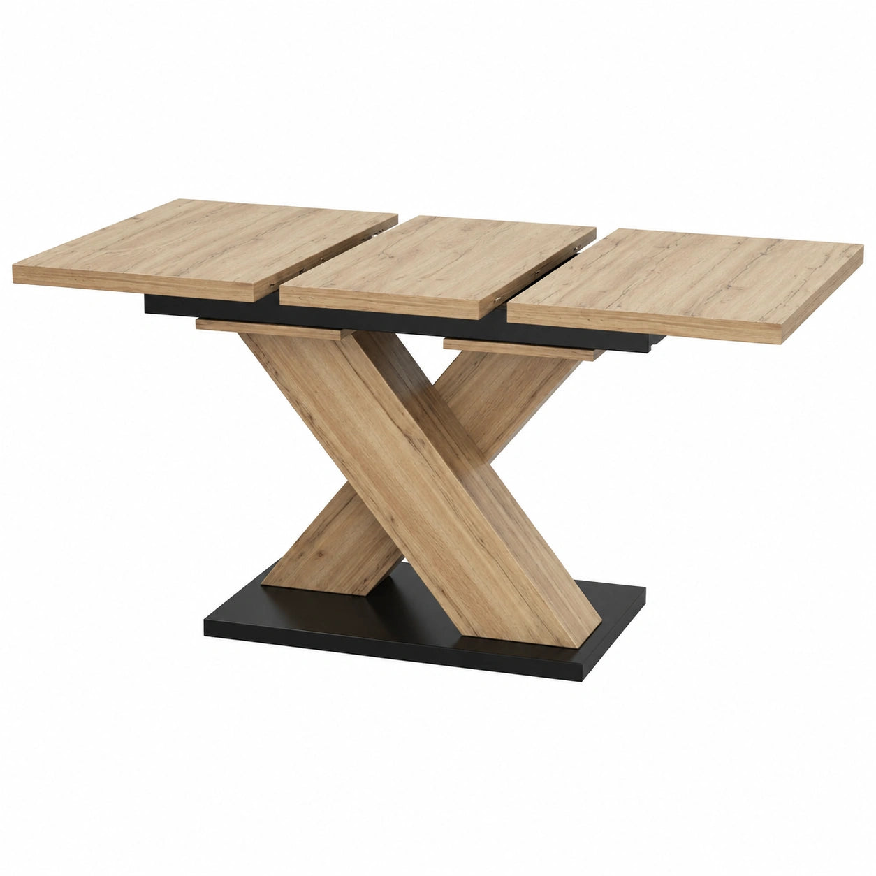 Table de Salle ¨¤ Manger Extensible en Bois pour 6-8 Personnes